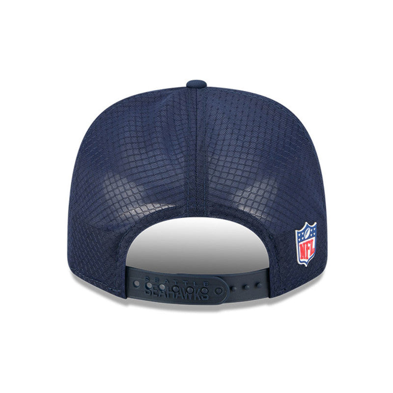 Seattle Seahawks Performance 2025 NFL Sideline Collection Navy 9SEVENTY Snapback Hat