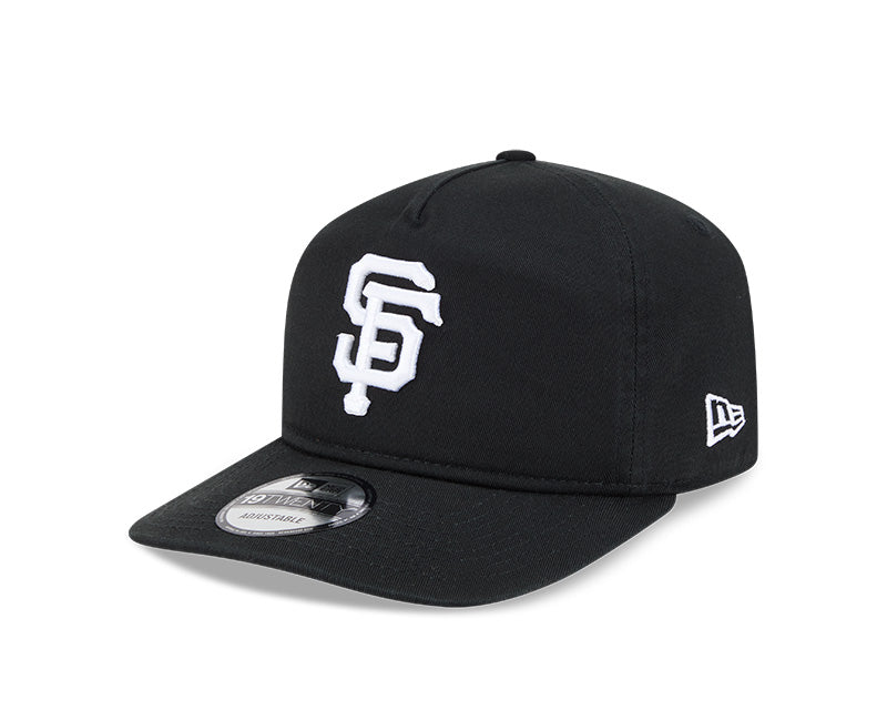 San Francisco Giants Black & White New Era 19TWENTY Snapback Hat