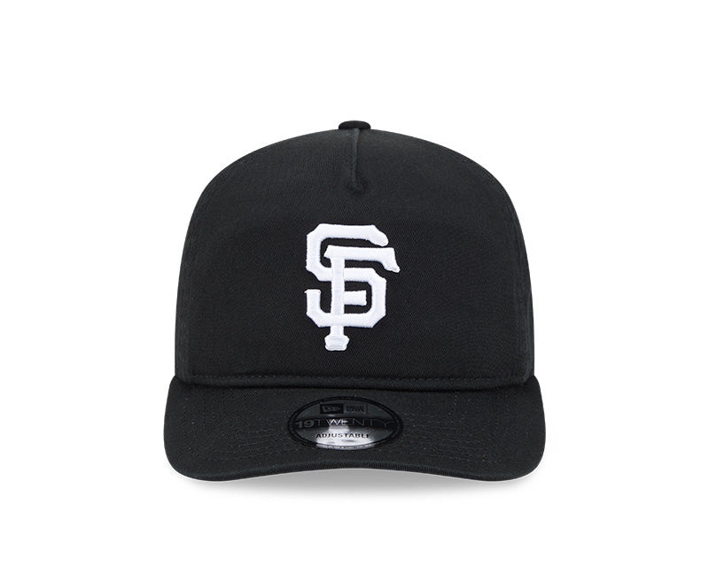 San Francisco Giants Black & White New Era 19TWENTY Snapback Hat