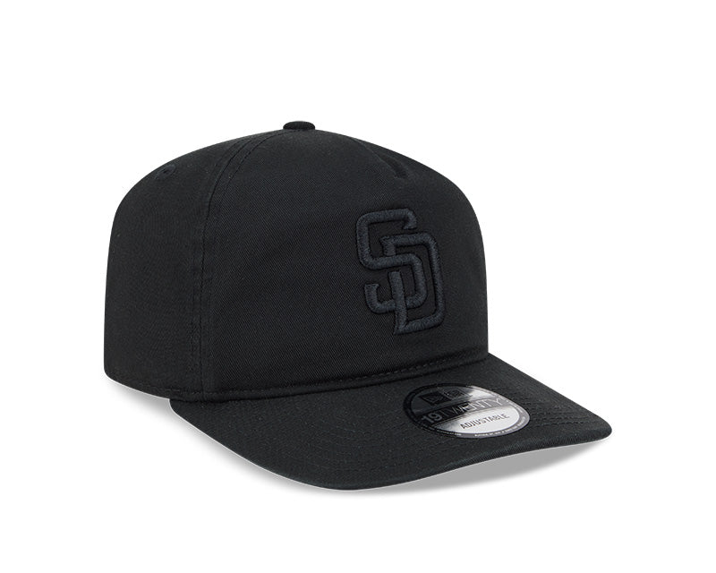 San Diego Padres Blackout New Era 19TWENTY Snapback Hat