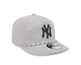 New York Yankees Gray & Navy New Era 19TWENTY Adjustable Rope Hat