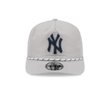 New York Yankees Gray & Navy New Era 19TWENTY Adjustable Rope Hat