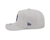 New York Yankees Gray & Navy New Era 19TWENTY Adjustable Rope Hat