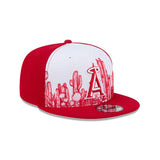 Los Angeles Angels 2026 Spring Training Red & White 9FIFTY Snapback Hat