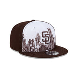 San Diego Padres 2026 Spring Training Brown & White 9FIFTY Snapback Hat