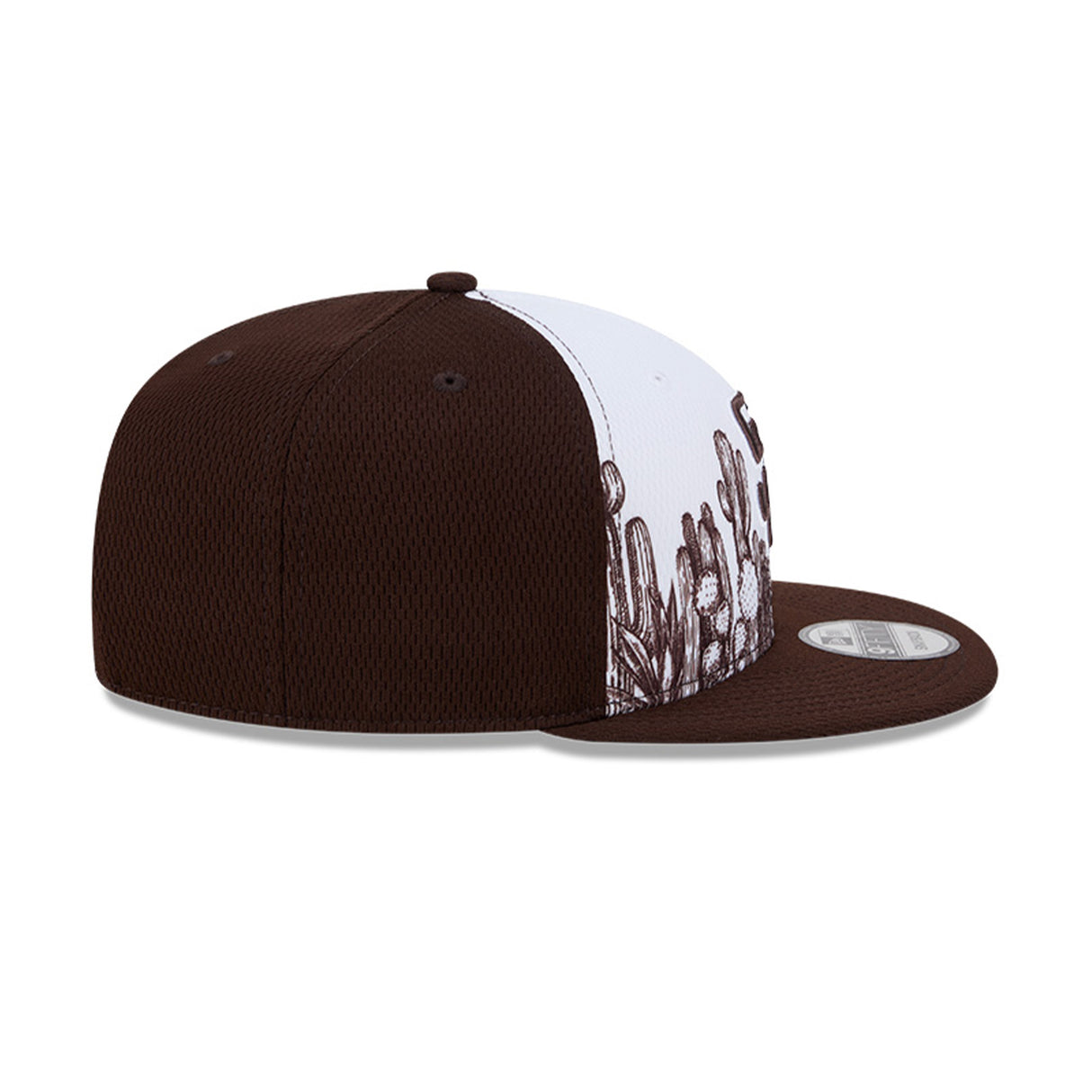 San Diego Padres 2026 Spring Training Brown & White 9FIFTY Snapback Hat