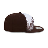 San Diego Padres 2026 Spring Training Brown & White 9FIFTY Snapback Hat