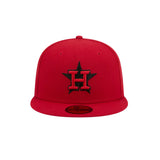 Houston Astros Basic Scarlet Red 59FIFTY Fitted Hat