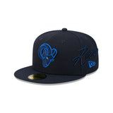 Los Angeles Rams 2026 Rivalries Fan Pack Navy 59FIFTY Fitted Hat