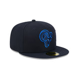 Los Angeles Rams 2026 Rivalries Fan Pack Navy 59FIFTY Fitted Hat