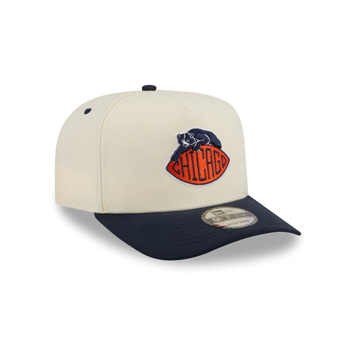 Chicago Bears 2026 Rivalries Fan Pack Cream 9FIFTY A-Frame Snapback Hat