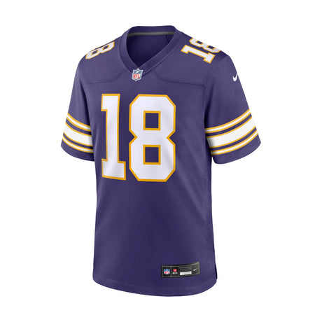 Minnesota Vikings Justin Jefferson Alternate Purple Player Jersey