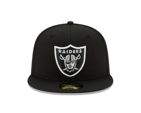 Las Vegas Raiders Basic Black 59FIFTY Fitted