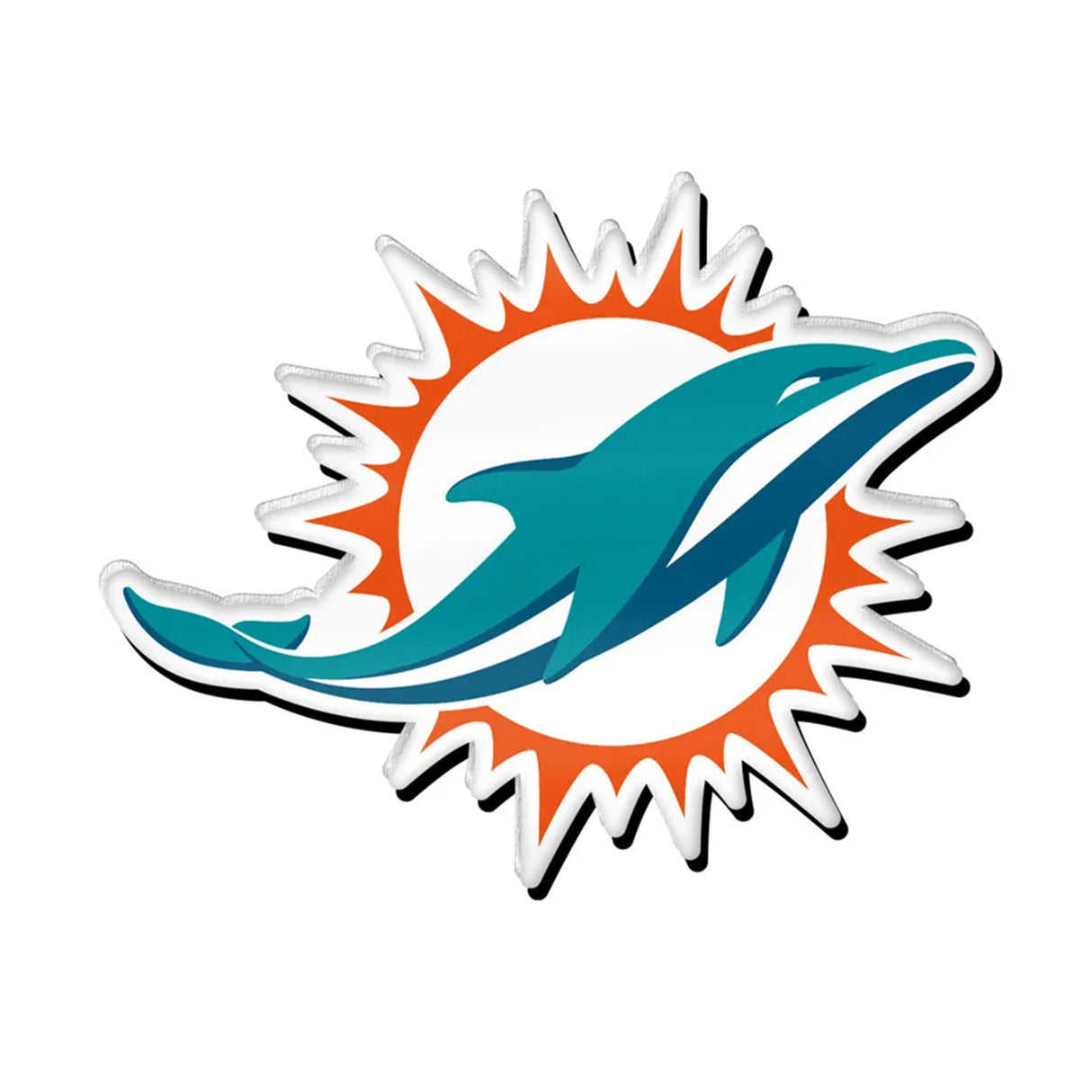 Miami Dolphins Logo Collector Enamel Pin