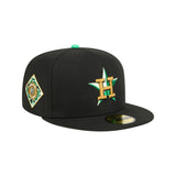Houston Astros St. Patrick's Day 2026 Black 59FIFTY Fitted Hat