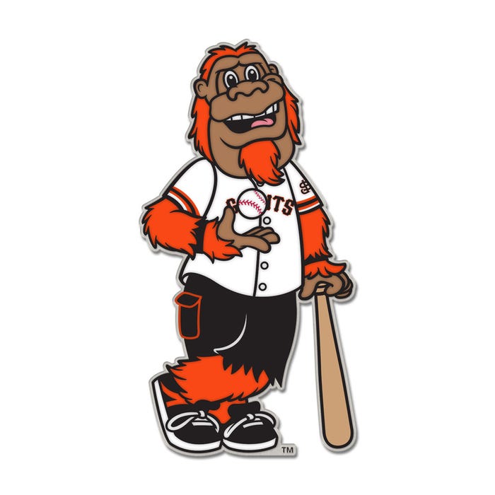 San Jose Giants Gigante Mascot Collector Enamel Pin