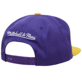 Los Angeles Lakers Black Core Basic Snapback Hat