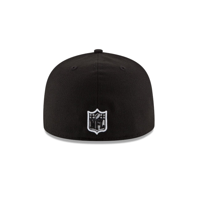 San Francisco 49ers Black & White 59FIFTY Fitted