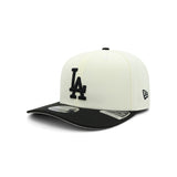 Los Angeles Dodgers Black and Bone 9SEVENTY A-Frame  Snapback