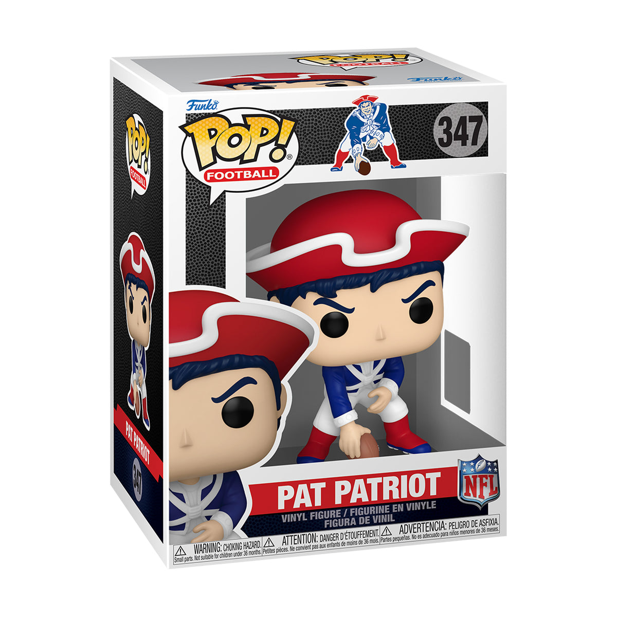 New England Patriots Pat Patriot Funko Pop! Football #347