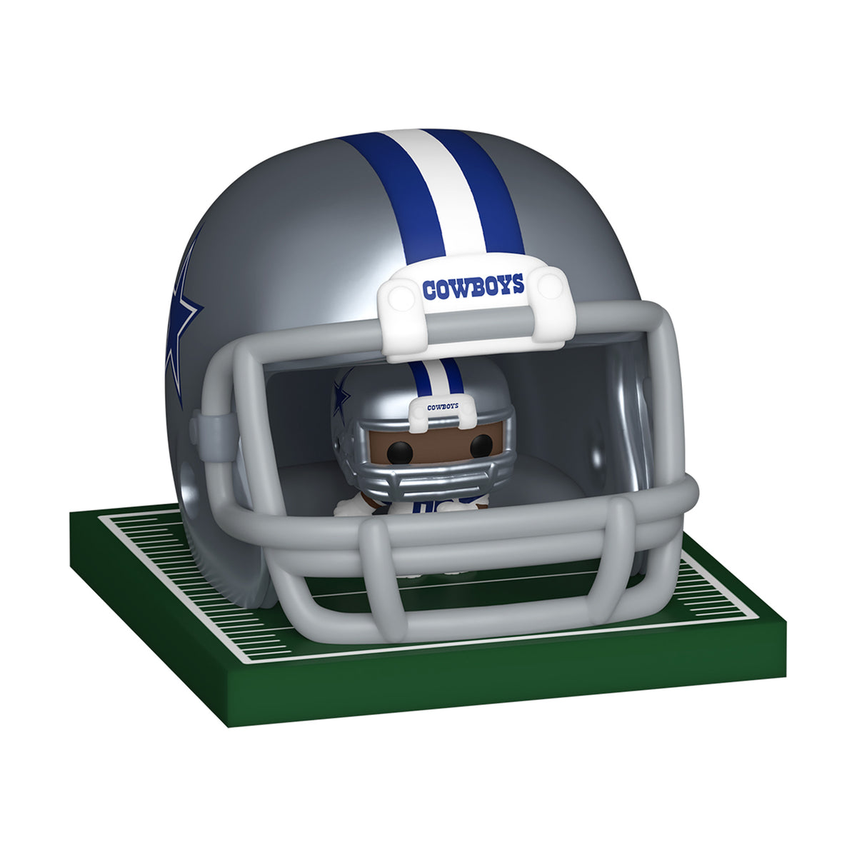 Dallas Cowboys Bitty Pop! Helmet & Player