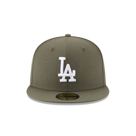 Los Angeles Dodgers Olive Basic 59FIFTY Fitted
