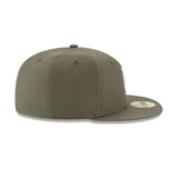 Los Angeles Dodgers Olive Basic 59FIFTY Fitted