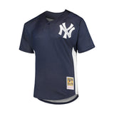 New York Yankees Derek Jeter Cooperstown Navy Blue Batting Practice Jersey