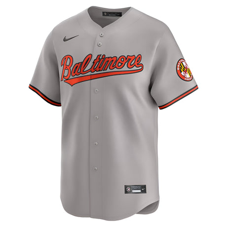 Baltimore Orioles Gray Nike Road Limited Jersey