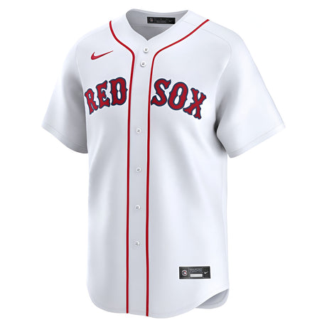 Boston Red Sox White Nike Home Limited Jersey