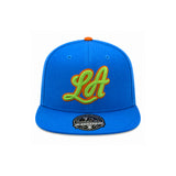 Los Angeles Lakers 50th Anniversary Blue Fitted Hat