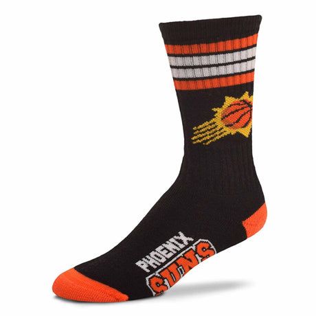 NBA 4-Stripe "Deuce" Performance Crew Socks - CHOOSE YOUR TEAM