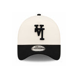 Los Angeles Dodgers 2020 World Series Side Patch Upside Down LA Chrome Black 9FORTY Snapback Hat