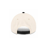 Los Angeles Dodgers 2020 World Series Side Patch Upside Down LA Chrome Black 9FORTY Snapback Hat