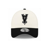 Los Angeles Angels Upside Down Logo 60th Anniversary Chrome Black 9FORTY A-Frame Snapback Hat