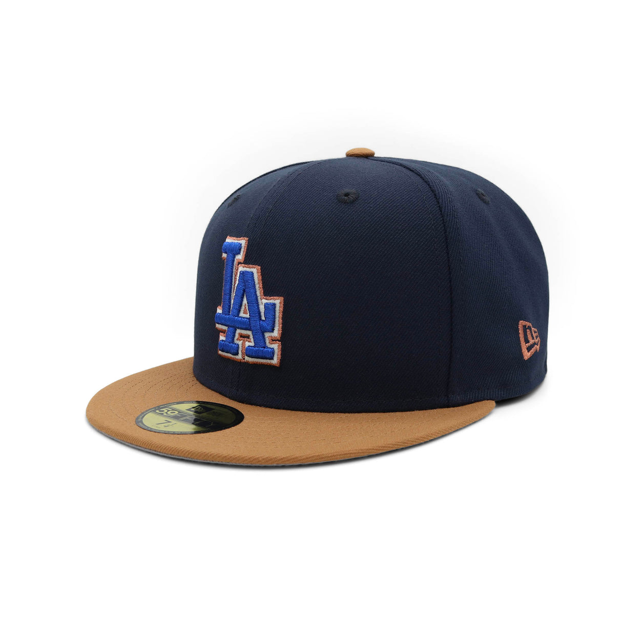 Los Angeles Dodgers Bronze Navy 59FIFTY Fitted