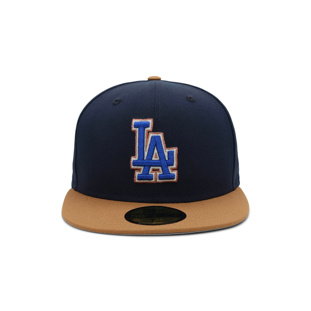 Los Angeles Dodgers Bronze Navy 59FIFTY Fitted