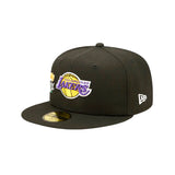Los Angeles Lakers Black 17x Crown Champs 59FIFTY Fitted