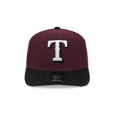 Texas Rangers Maroon & Black 9SEVENTY Stretch Snap Hat