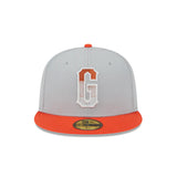 San Francisco Giants Gray Orange Alternate Logo 59FIFTY Fitted Hat