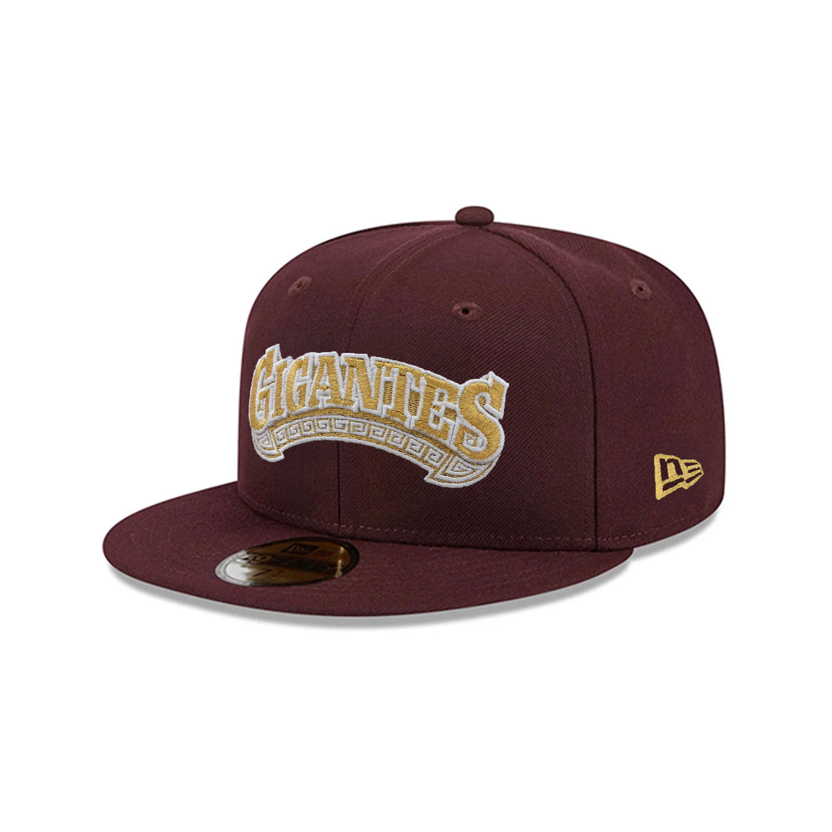 San Francisco Giants Metallic Gold Script Maroon 59FIFTY Fitted Hat