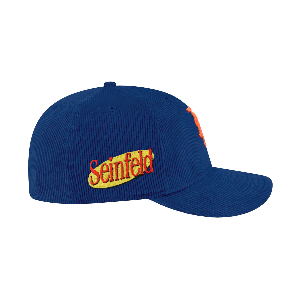 New York Mets Seinfeld Blue Corduroy 59FIFTY Pre-Curved Fitted Hat