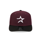 Houston Astros Maroon & Black 9SEVENTY Stretch Snap Hat
