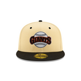 San Francisco Giants Cooperstown Collection Gold & Black 59FIFTY Fitted Hat