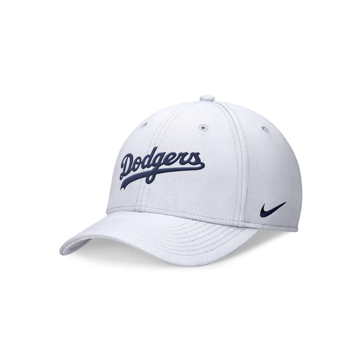 Los Angeles Dodgers White Primetime Performance SwooshFlex Hat