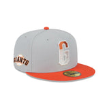 San Francisco Giants Gray Orange Alternate Logo 59FIFTY Fitted Hat