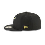 San Diego Padres Swinging Friar Go Padres Side Patch Black 59FIFTY Fitted Hat