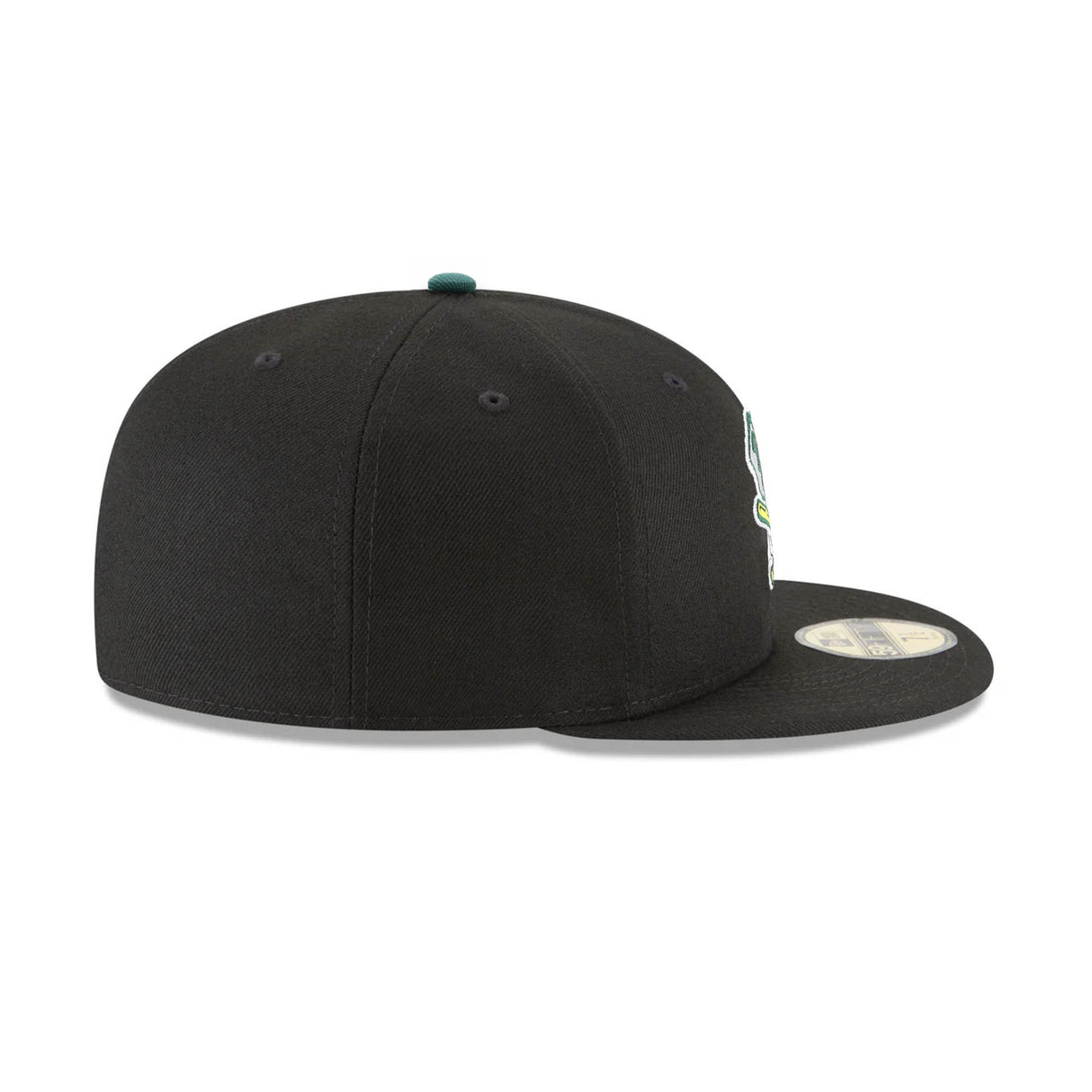 Oakland Athletics Cooperstown Elephant Logo Black 59FIFTY Fitted Hat