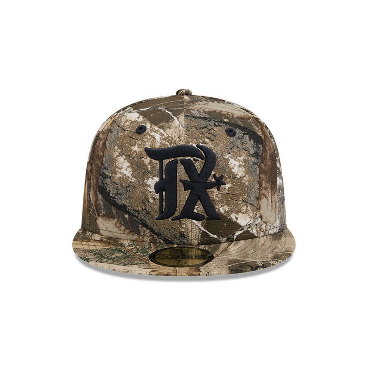 Texas Rangers Realtree APX 59FIFTY Fitted Hat
