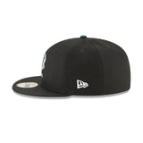 Oakland Athletics Cooperstown Elephant Logo Black 59FIFTY Fitted Hat